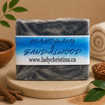 Mahogany & Sandalwood Bath Soap - Lady Christina Bath & Beauty 1