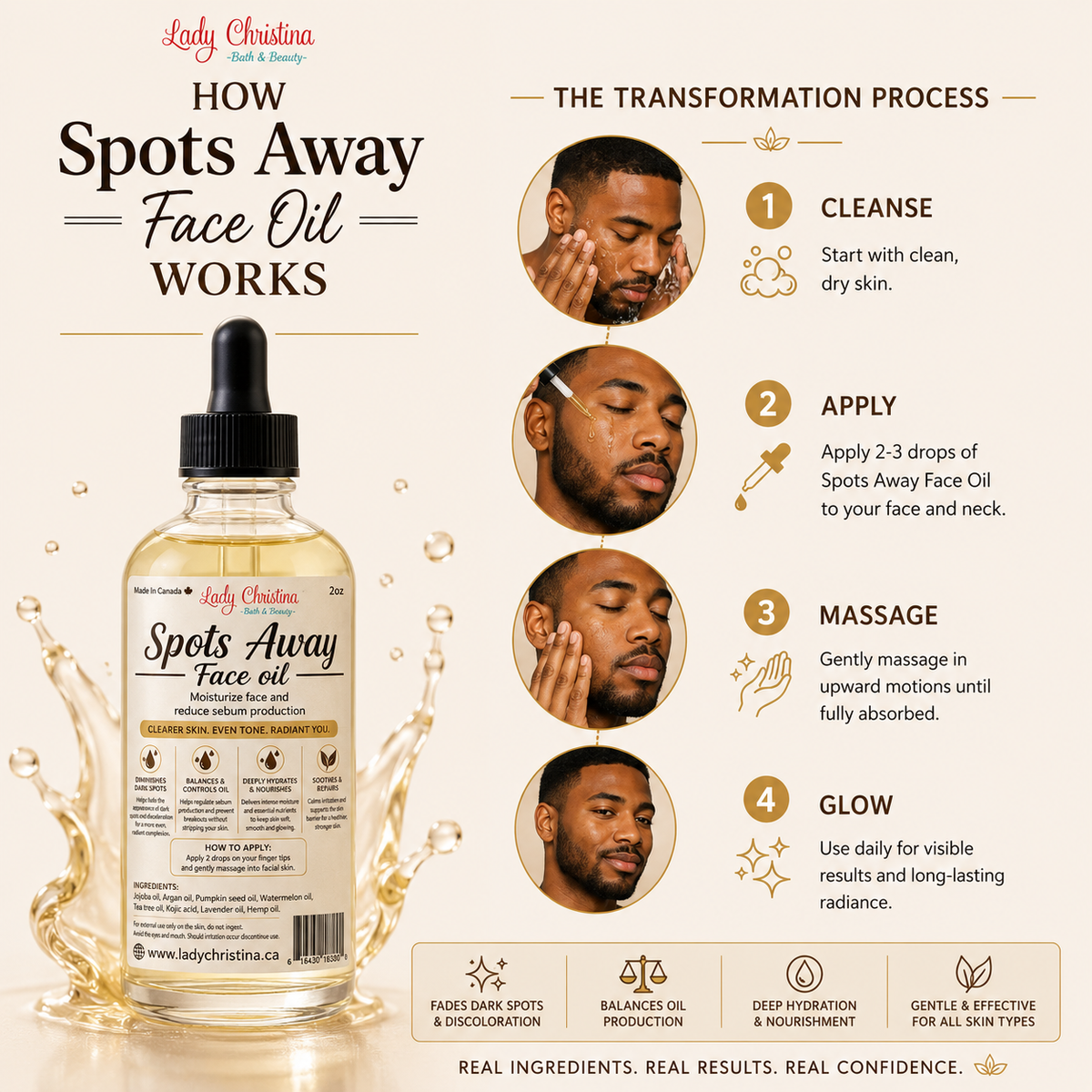 Spots Away Face oil