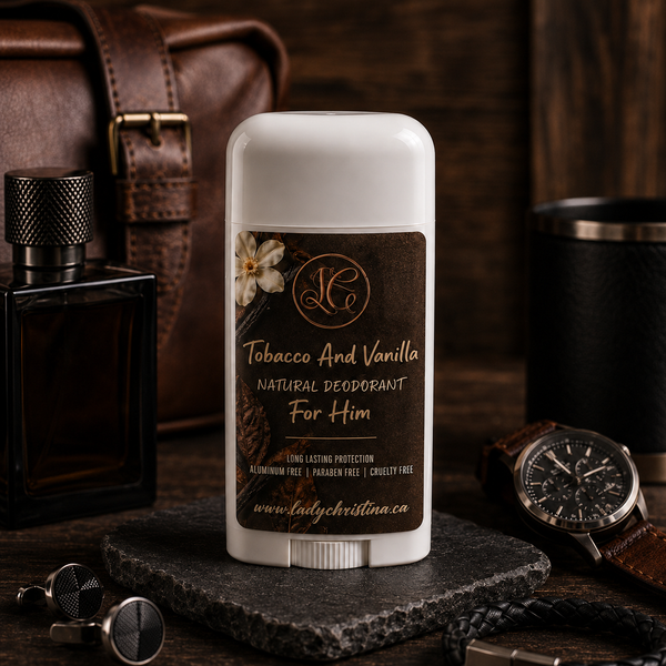 Tobacco and Vanilla Deodorant - For Him