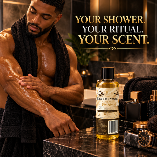 Tobacco & Vanilla Body Oil - For Him - photo 2