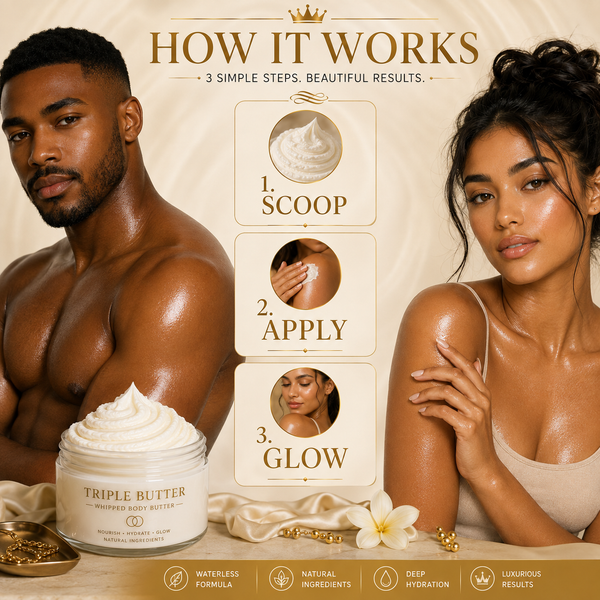 Triple Butter – Whipped Body Butter
