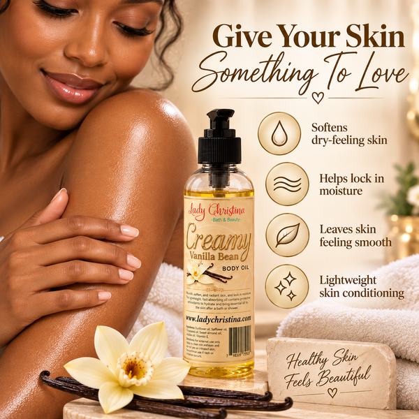 Creamy Vanilla Body Oil - photo 2