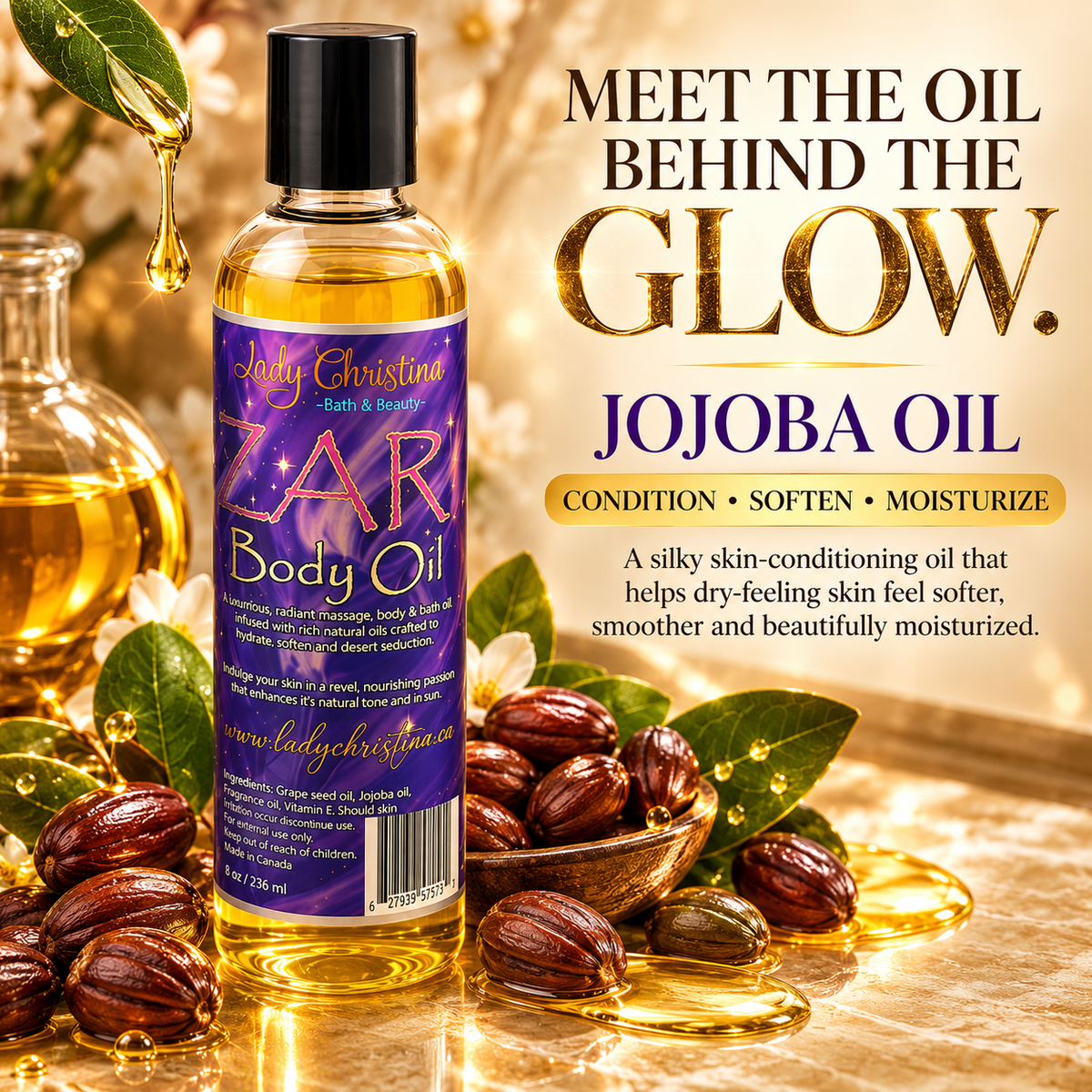 Zari Body Oil