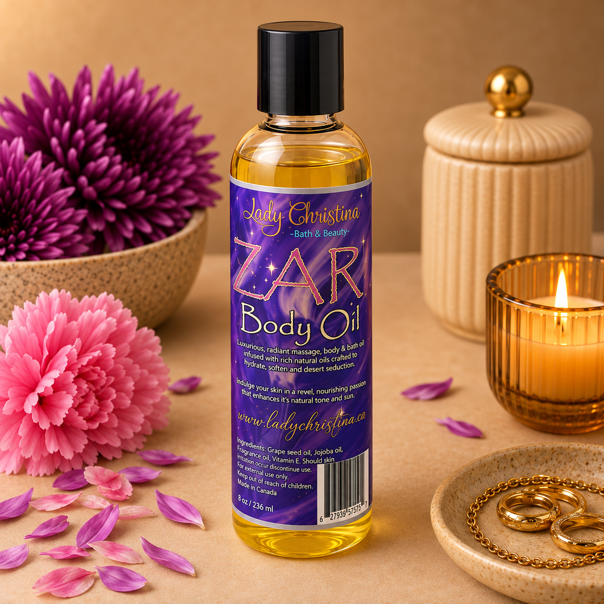 Zari Body Oil