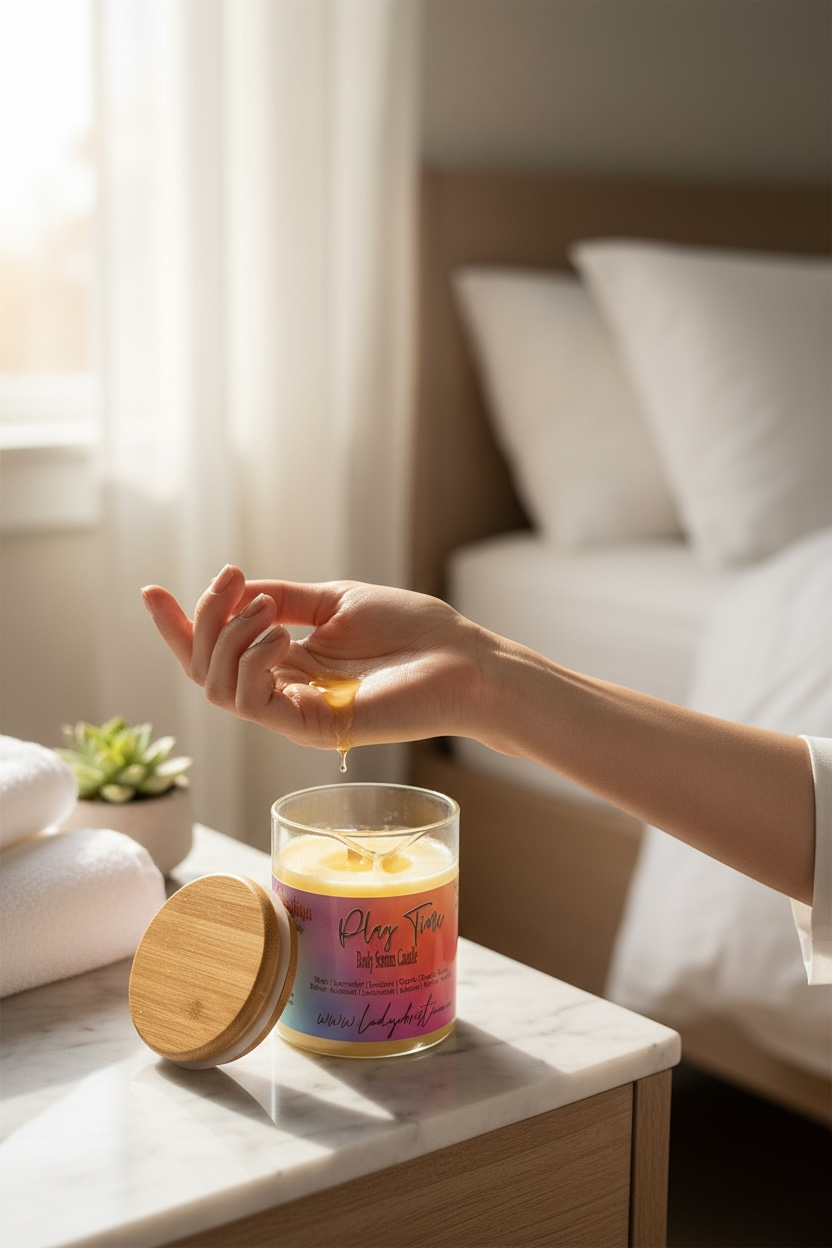 Body Serum Candle
