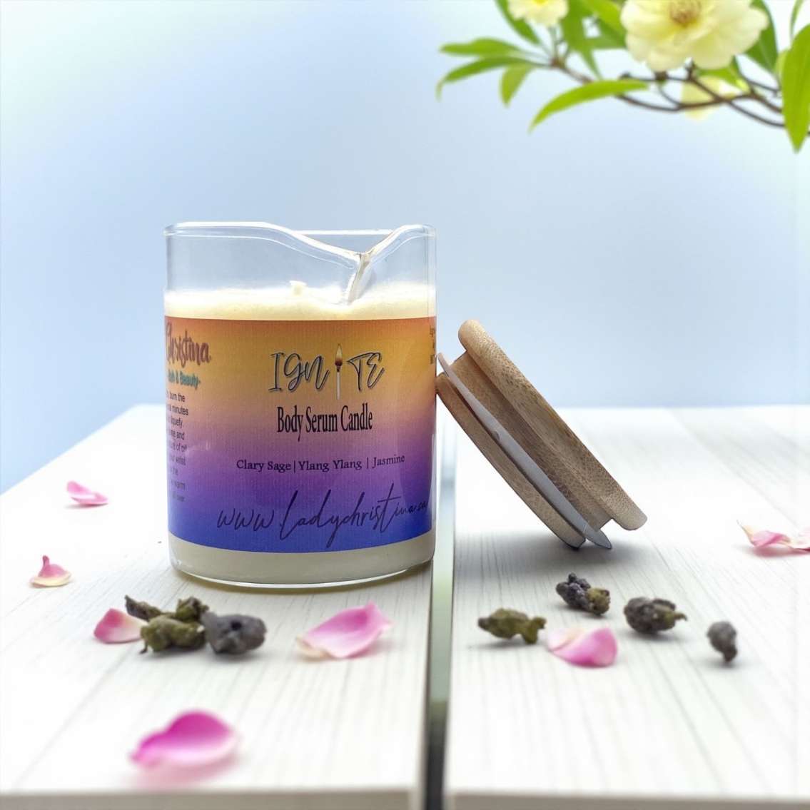 Body Serum Candle