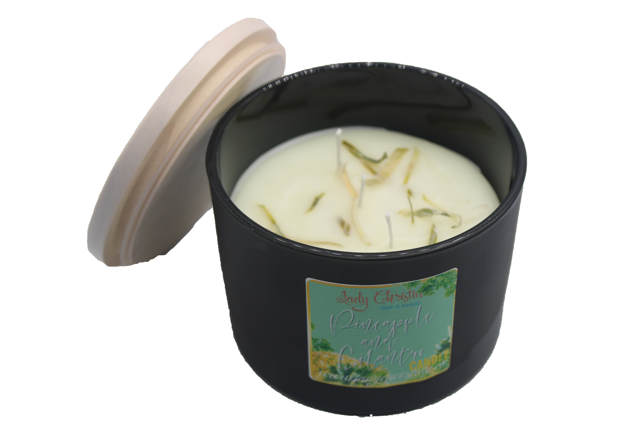 Pineapple and Cilantro Candle