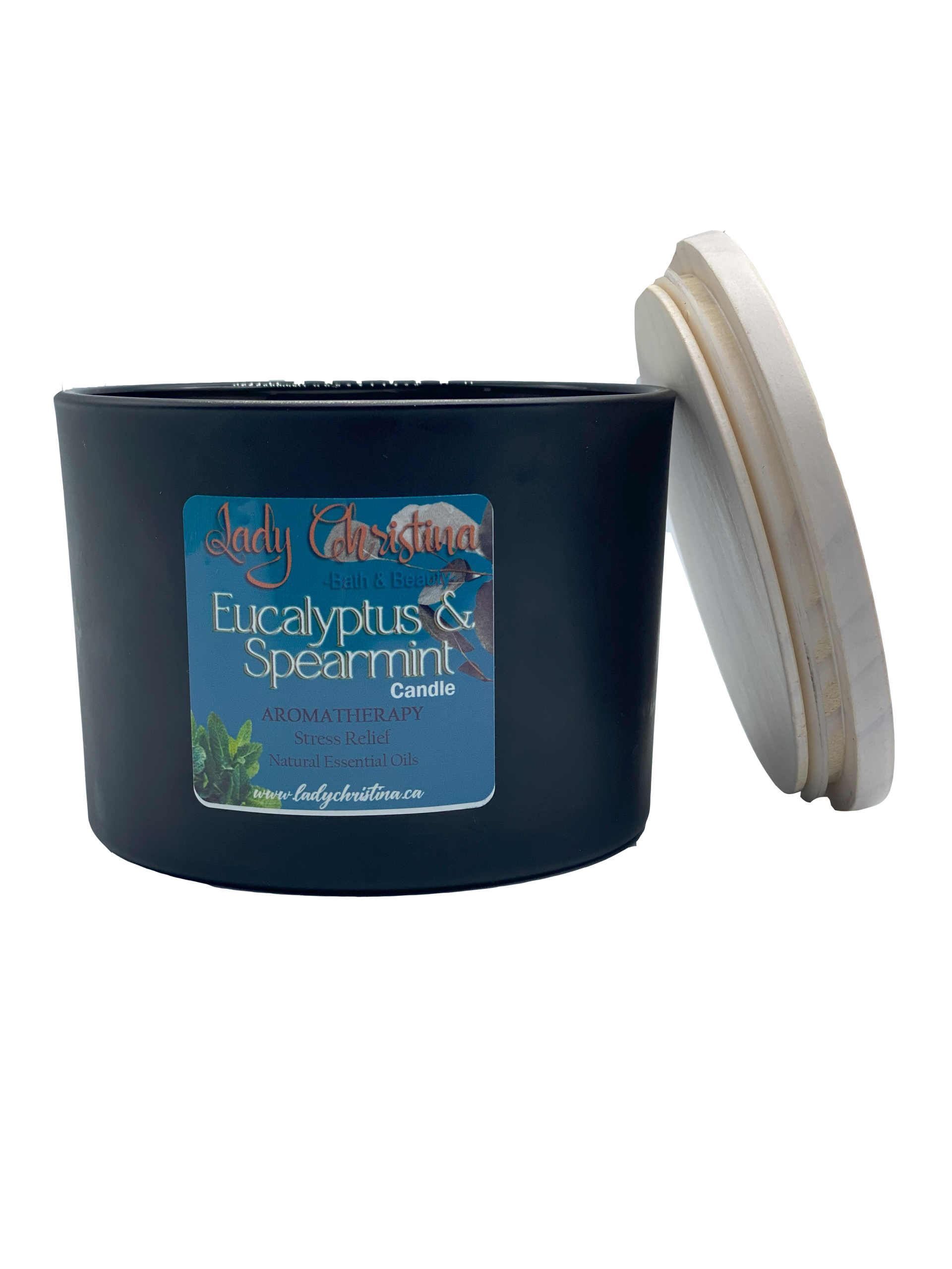 Eucalyptus and Spearmint Candle - Image 2
