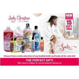 Bubble Bath & Body Oil Promotion