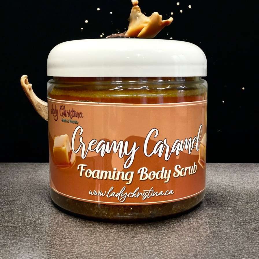 caramel body scrub