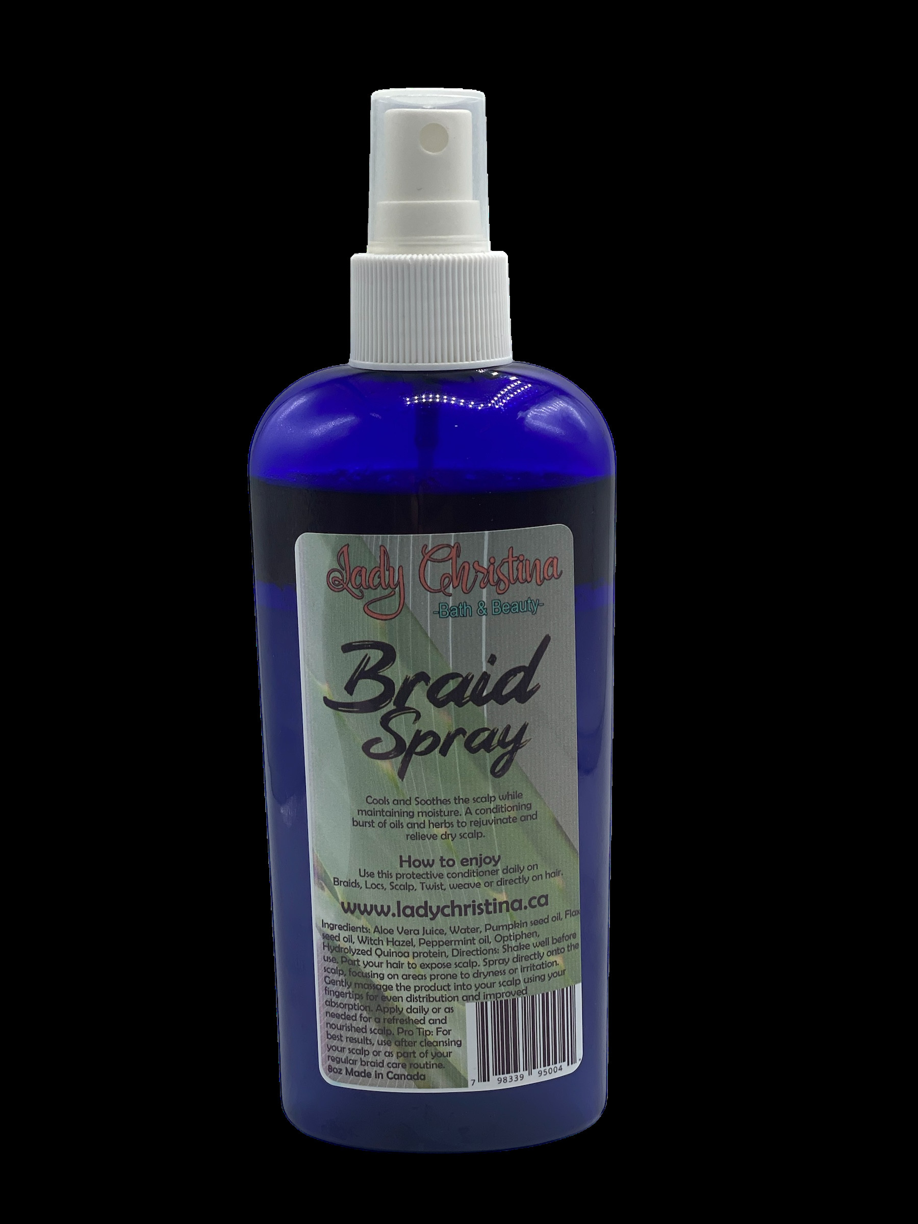 Braids and Scalp Spray